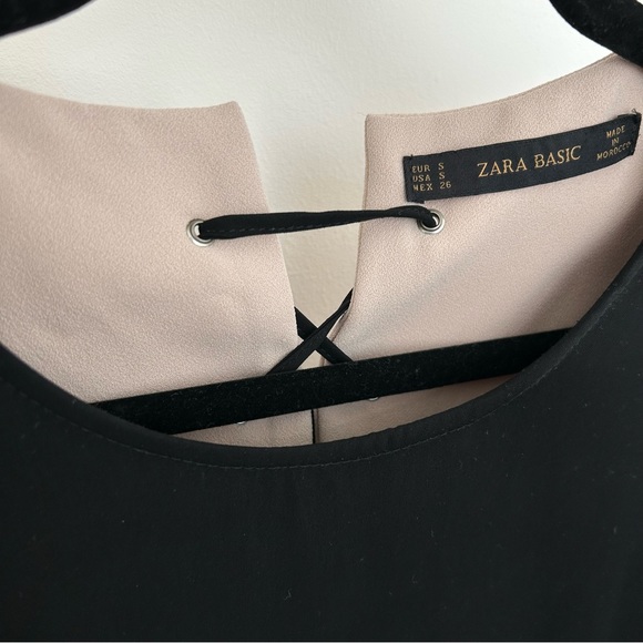 Colour Block Short Sleeve Dress - Picture 6 of 7